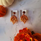Ombre Maple Leaf Earrings